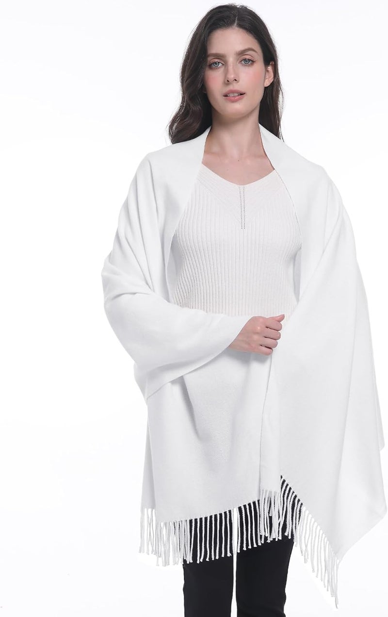 Sofier Pashmina Shawls And Wraps for Women for Evening Dress Warm Winter Scarf Wedding Bride Bridesmaid Gifts Cashmere Feel - Image 5